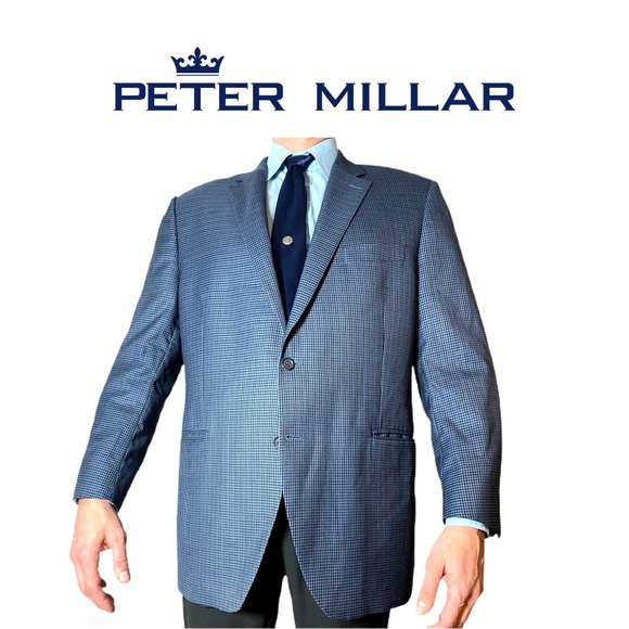 Peter Millar Other - Peter Millar Canadian Checkered Wool Suit Jacket